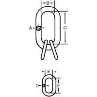 Maillon maître Cam-Alloy - Campbell 5682315