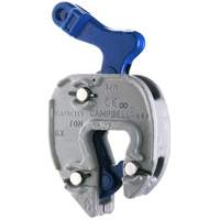 GX Plate Clamp with Chain Connector, 1000 lbs. (0.5 tons), 1/16" - 5/16" Jaw Opening - Campbell 6423900