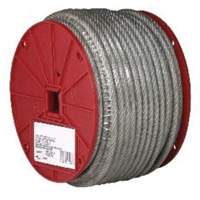 C&acirc;ble m&eacute;tallique, 250' (76,2 m) x 3/32", 184 lb (0,092 tonne), Rev&ecirc;tement de vinyle - Campbell 7000397