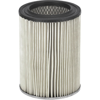 Papier filtre pliss&eacute; &agrave; 1 pli Everyday Dirt no VF4000, Cartouche, Pour 5 gal. US ou plus - Ridgid 72947