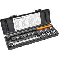 Ensemble d'outils &agrave; rochet avec ceinture serpentine 15 mcx - Gearwrench 3680D