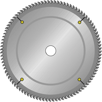 Lames de scie industrielle - usage g&eacute;n&eacute;ral, 16", 60 dents, Pour Bois - Dimar 16-60-ATB