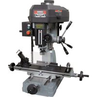 Milling Drilling Machines, 12 Speeds, 1-1/4" Drilling Capacity - King Canada PDM-30