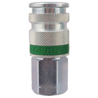 Quiksilver Ultraflo 1/4" Female Interchange Coupler, Steel - Topring 31.744
