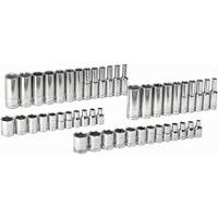 Jeu de douilles SAE/m&eacute;triques &agrave; 6 pans, 47 Mcx, Prise de 1/4", Profond - Gearwrench 80314D