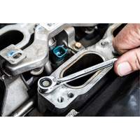 Jeu de cl&eacute;s &agrave; cliquets r&eacute;versibles SAE &agrave; 12 pans et 72 dents, Combinaison, 13 morceaux, Imp&eacute;rial - Gearwrench 9509N
