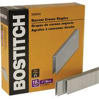 Narrow Crown Finish Staples - Stanley Bostitch SX50351G