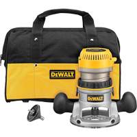 Ensemble toupie &agrave; base fixe - DEWALT DW616K
