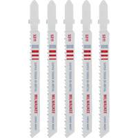 Lame de scie sauteuse, Bim&eacute;tal, Tige en T, 4" lo, 10 dents par pouce - Milwaukee 48-42-5311