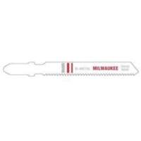 Lame de scie sauteuse robuste, Bim&eacute;tal, Tige en T, 3" lo, 18 dents par pouce - Milwaukee 48-42-5121