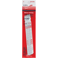 Jigsaw Blade, Bi-Metal, T-Shank, 5-1/4" L, 24 TPI - Milwaukee 48-42-5166
