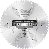 Lames de scie industrielle - usage g&eacute;n&eacute;ral, 16", 60 dents, Pour Bois - Freud LU72M016