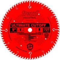 Lames de scie industrielle TCS - finition et coupe en travers, 9", 72 dents, Pour Bois - Freud LU85R009