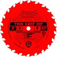 Lames de scie industrielle TCS - refente/coupe en travers &agrave; voie &eacute;troite, 9", 22 dents, Pour Bois - Freud LU87R009