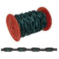 Chaîne droite avec gaine verte, Acier &agrave; faible teneur en carbone, 2/0 x 60' (18,3 m) l, Charge d'utilisation 520 lb (0,26 tonne) - Campbell PS0332027