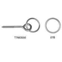 Campbell&reg; Welded Ring, 2", Nickel-Plated - Campbell T7665001