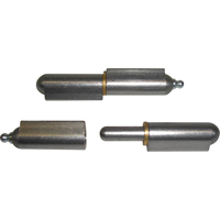 Charni&egrave;re &agrave; souder avec rondelles, 29/32" dia. x 8" lo, Acier doux a/goupille fixe en acier - Intercon BH-A-900-FES-200