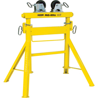 Pro Roll Pipe Stand, 1000 lbs. Load Capacity, 36" Pipe Capacity - Sumner 4375PWH
