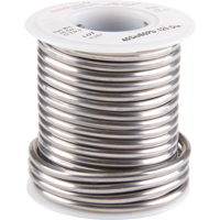 Common Solder, Lead-Based, 40% Tin 60% Lead, Solid Core, 0.125" Dia. - Weldcote Metals 406018X1SP