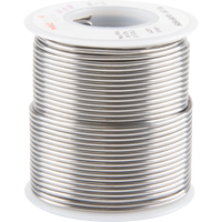 Common Solder, Lead-Based, 50% Tin 50% Lead, Acid Core, 0.0625" Dia. - Weldcote Metals 5050AC116X1SP