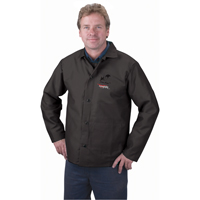 Veste ignifug&eacute;e, Coton, T-Grand, Noir - Weld-Mate 