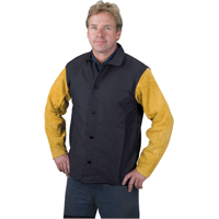 Veste de soudage, Proban, Moyen, Noir - Weld-Mate 