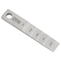 Stepped Wedge & Gauge -  