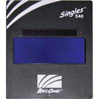 Lentille de soudage autoassombrissante haute d&eacute;finition ArcOne Singles, 5" la x 4" h Champ de vision, Pour utilisation avec ArcOne&reg; - Walter Technologies Pour Surface S540-10