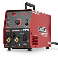 Source d'alimentation pour soudage par &eacute;lectrode enrob&eacute;e et TIG Invertec V276 - Lincoln Electric K4868-1