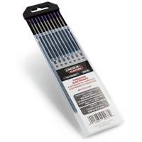 &eacute;lectrodes de tungst&egrave;ne de premi&egrave;re qualit&eacute; WX Multi-Oxide, 3/32" dia. x 7" lo - Lincoln Electric KP4723-332