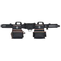 Ceinture &agrave; outils d'&eacute;lectricien Tradesman Pro, Nylon, Noir - Klein Tools 55427