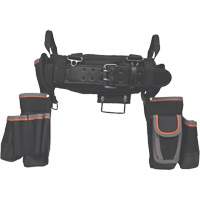 Ceinture &agrave; outils d&eacute;lectricien Tradesman Pro, Nylon, Noir - Klein Tools 55428