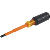 Insulated Heavy Duty, Slot Keystone Tip Screwdrivers - Klein Tools 602-4-INS
