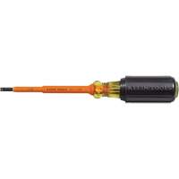 Insulated, Slot Cabinet Tip Screwdrivers - Klein Tools 601-4-INS