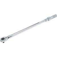 Ratcheting Head Micrometer Torque Wrench, Click, 1/2" Square Drive, 50 - 250 lbf. Ft - Proto J6014C