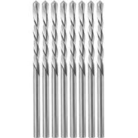 8-Piece Guidepoint Spiral Saw Bit with 1/8" Diameter, 1/8", 3/4" Flute - Bosch GP8