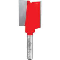 Router Bit - Double Flute Straight Bit, 1" Dia., 3/4" H, 2-9/16" L, 1/4" Shank - Freud 04-156