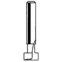 Router Bit - Key Hole Bit, 25/64" Dia., 1/4" Shank - Freud 70-104