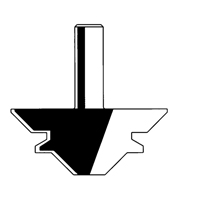 Router Bit - Lock Mitre Bit, 2-3/4" Dia., 1/2" Shank - Freud 99-034