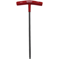 Individual Hex Keys - Metric, Hex End, 2.5 mm x 6.8" L, T Handle - Bondhus 13254-BON