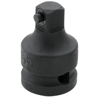 Adaptor, Impact, 1/2" Drive, 3/8" Socket, 1.5" L - Gray Tools PA4-2A