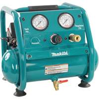 Compresseur d'air compact, &eacute;lectrique, 1 gal. (1,2 gal. US), 125 PSI, 120/1 V - Makita AC001_