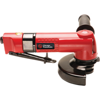 Angle Wheel Grinder, 4-1/2" Wheel, 1/4" NPT Inlet, 12000 RPM - Chicago Pneumatic 6151957222