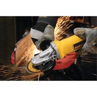 Petite meuleuse d'angle avec interrupteur &agrave; palette, 4-1/2", 120 V, 9 A, 12 000 Tr/min - DEWALT DWE4120