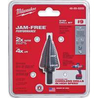 Foret &eacute;tag&eacute; no 9, 7/8" - 1-1/8", Acier rapide - Milwaukee 48-89-9209