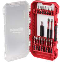 Shockwave Impact Duty Driver Drill Bit Set, 18 Pieces, Steel - Milwaukee 48-32-4403CAN