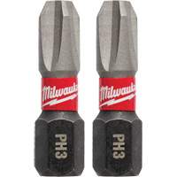 Shockwave Insert Bits, Phillips, #3, 1/4" Drive - Milwaukee 48-32-4413CAN