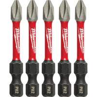 Tr&eacute;pan &agrave; choc Shockwave, Phillips, Embout #2, Prise 1/4", Longueur 2" - Milwaukee 48-32-4602