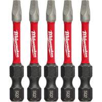 Shockwave Impact Power Bits, Square, #2 Tip, 1/4" Drive Size, 2" Length - Milwaukee 48-32-4606CAN