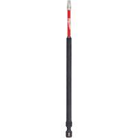Shockwave Power Insert Bit, Square, #2 Tip, 1/4" Drive Size, 6" Length - Milwaukee 48-32-4805CAN